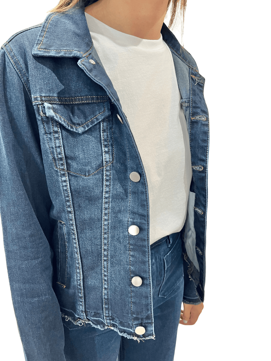 Stacy Bradley Design The Dark Denim Jacket - Capri by Sunset & Co.