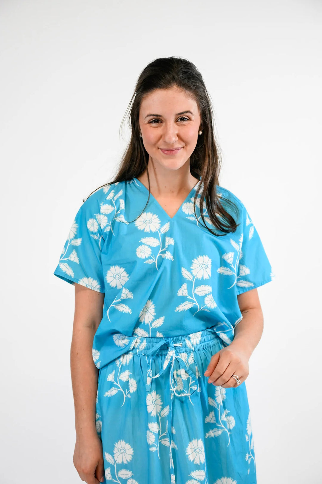 Victoria Dunn Olivia Blouse - Capri by Sunset & Co.