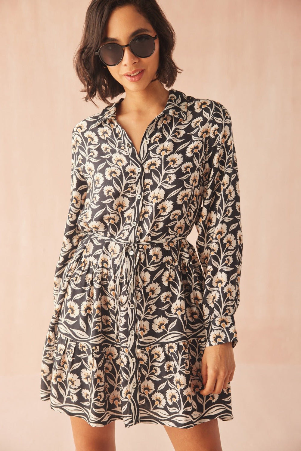 Omika Tula Mini Dress - Capri by Sunset & Co.