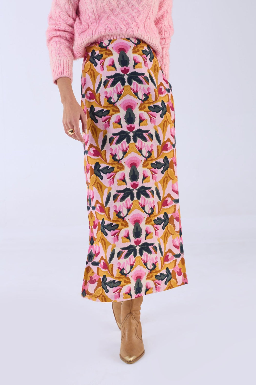 Beyond by Vera Aspen Skirt - Capri by Sunset & Co.