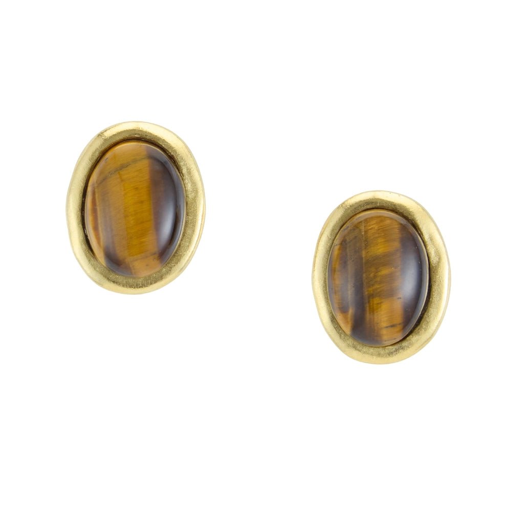 Susan Shaw Caroline Studs - Capri by Sunset & Co.