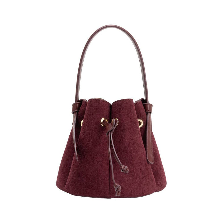 Melie Bianco Laguna Mini Vegan Suede Top Handle Bag