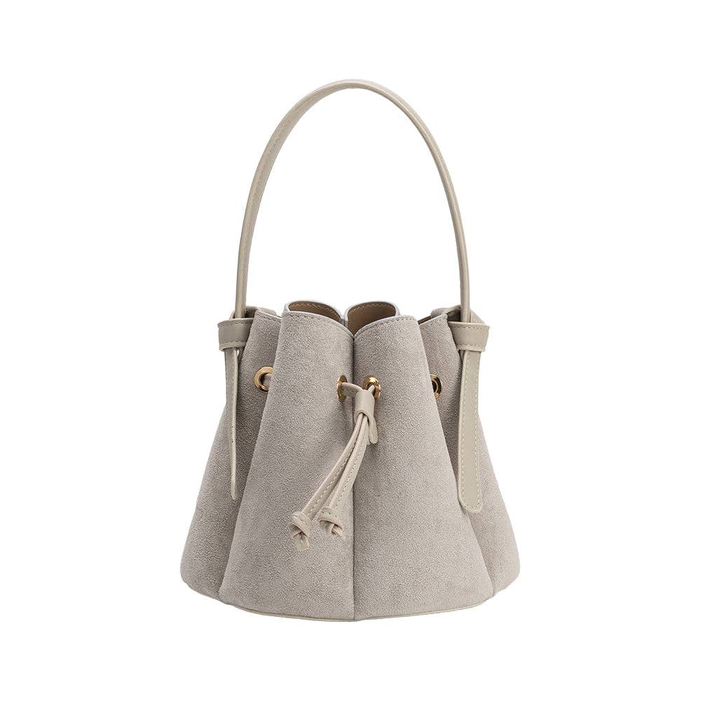 Melie Bianco Laguna Mini Vegan Suede Top Handle Bag