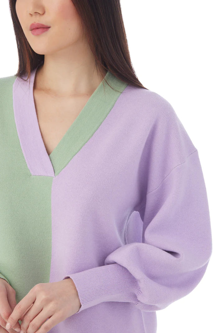Mac Sweater - Mint Lavender