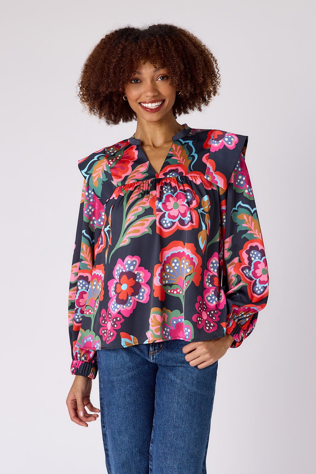 Crosby Gaines Top - Capri by Sunset & Co.