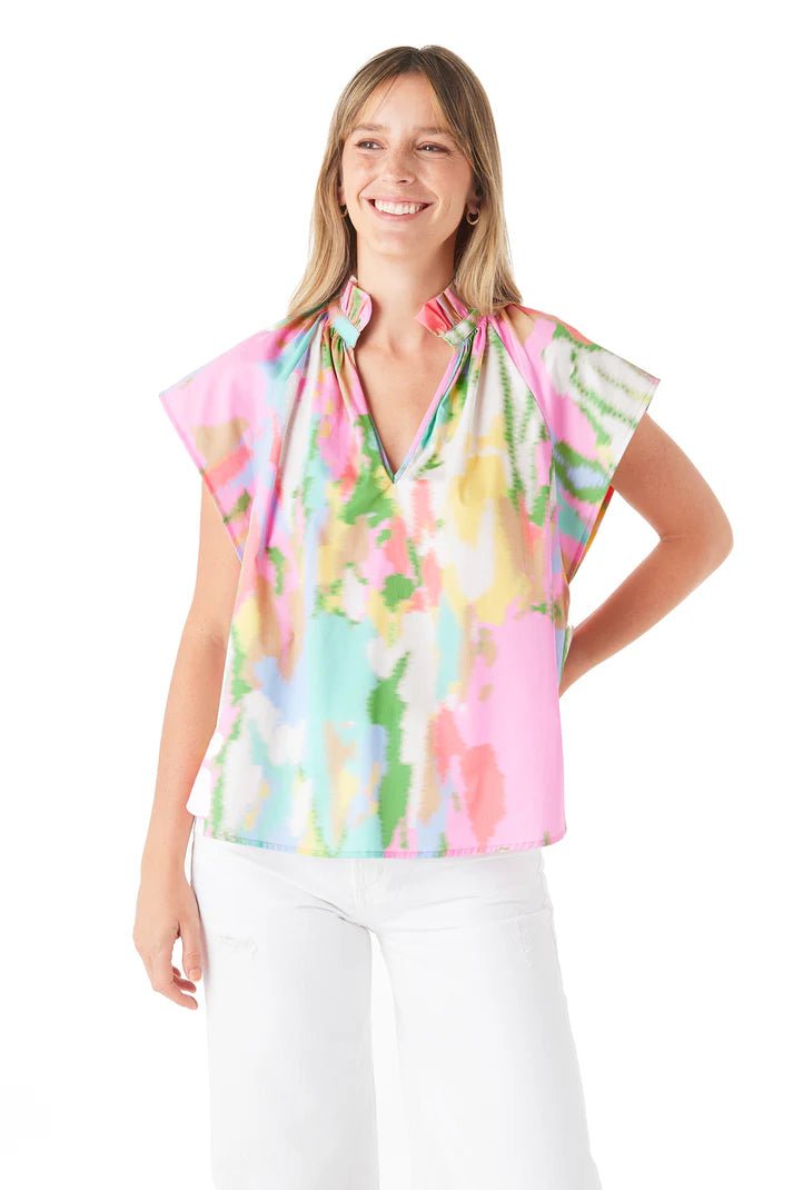 Crosby Wilkes Top - Capri by Sunset & Co.