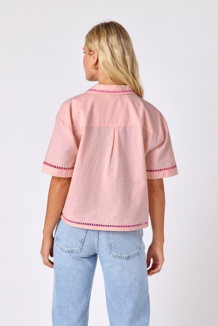 Crosby Ida Top - Capri by Sunset & Co.