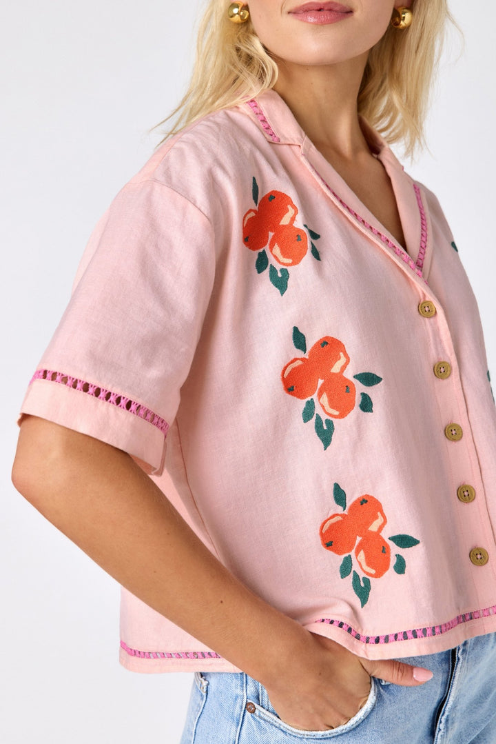 Crosby Ida Top - Capri by Sunset & Co.