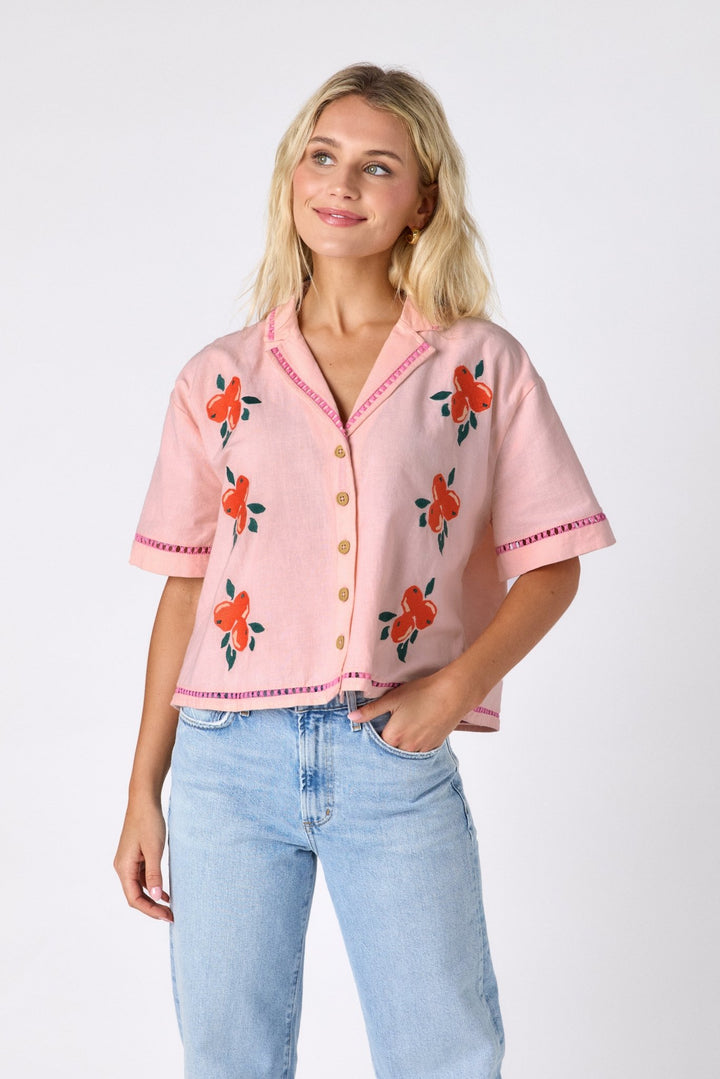 Crosby Ida Top - Capri by Sunset & Co.