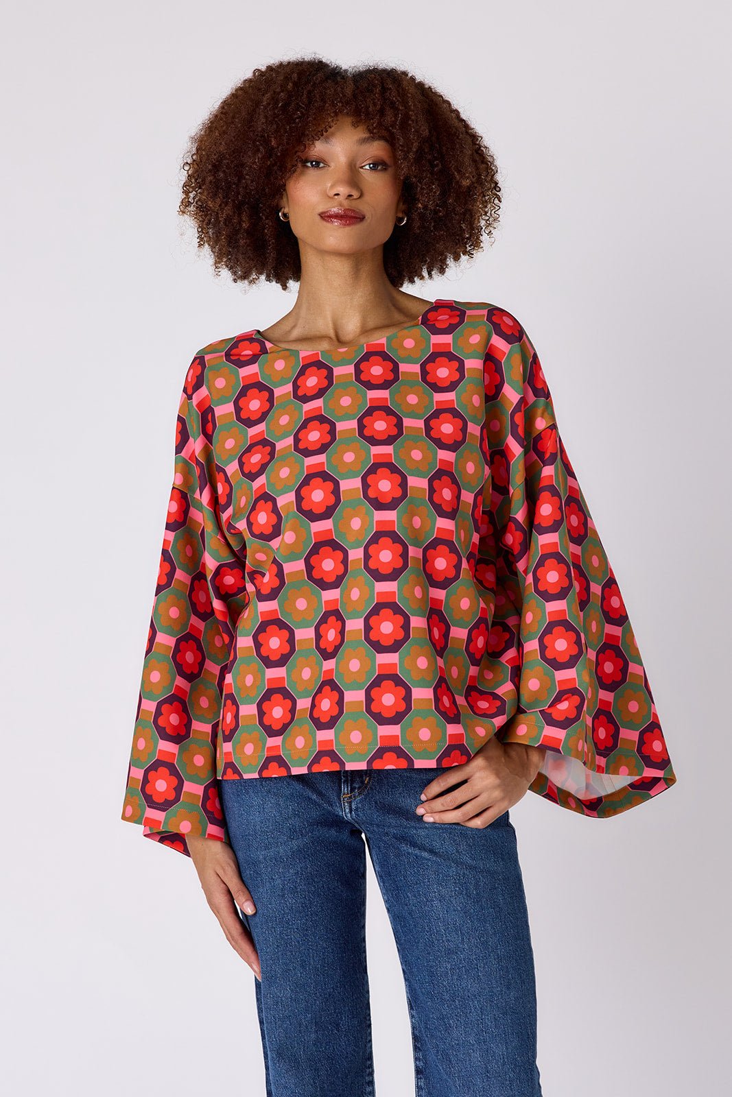 Crosby Edie Top - Capri by Sunset & Co.