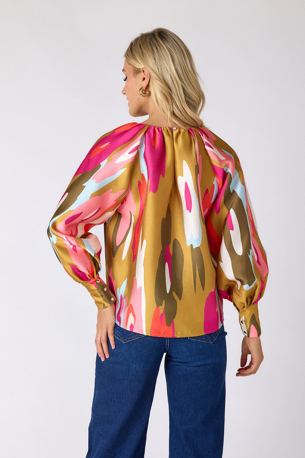 Crosby Elizabeth Blouse - Capri by Sunset & Co.