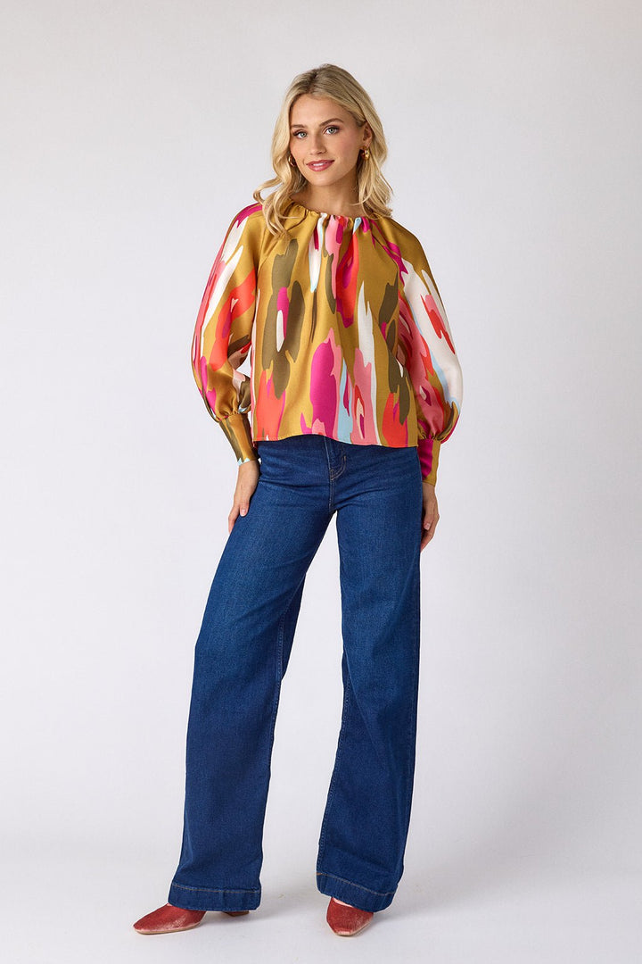 Crosby Elizabeth Blouse - Capri by Sunset & Co.