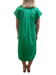 Blake Long Utility Dress - Green