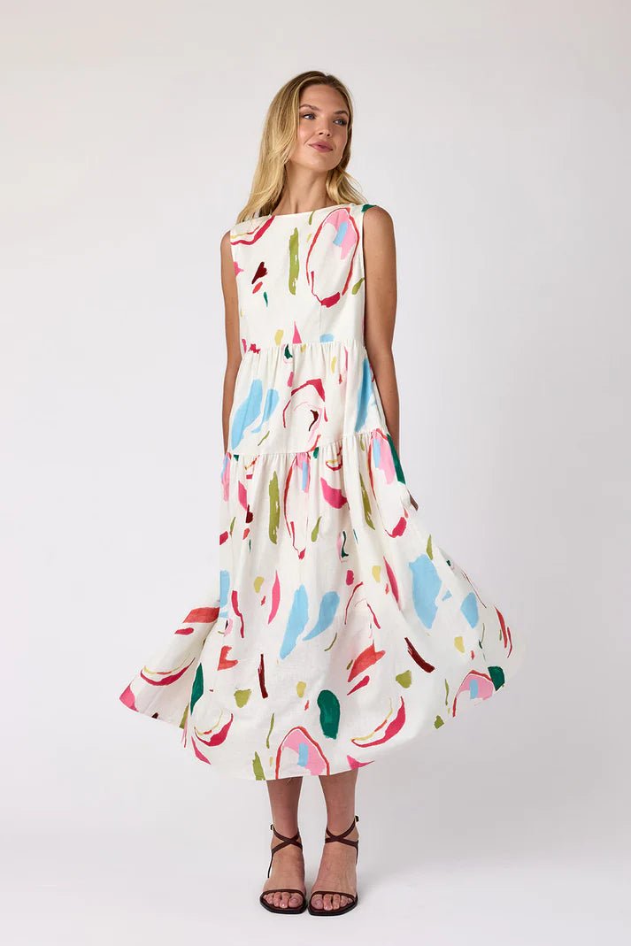 Crosby Arlo Dress - Capri by Sunset & Co.