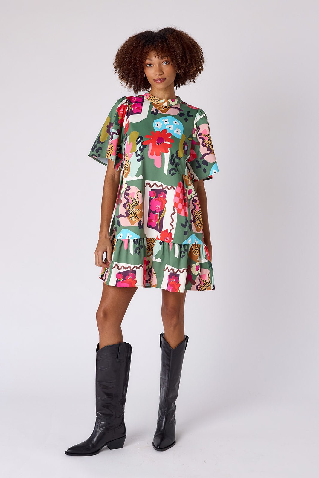 Crosby Lou Dress - Capri by Sunset & Co.