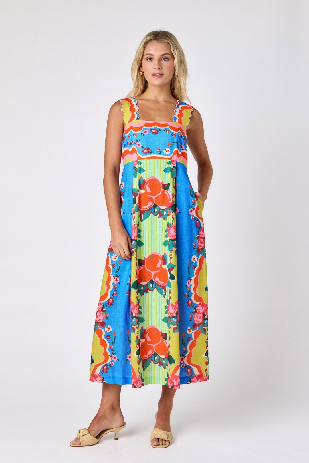 Crosby Evie Dress - Capri by Sunset & Co.