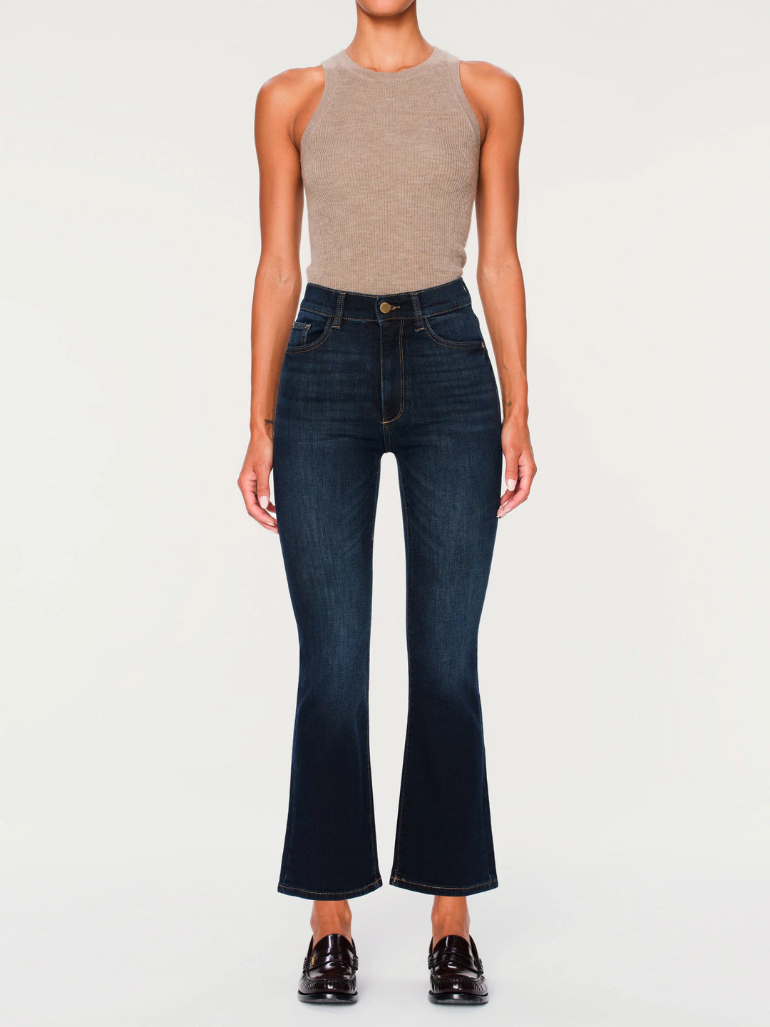 DL1961 Bridget Boot High Rise Instasculpt Crop - Capri by Sunset & Co.