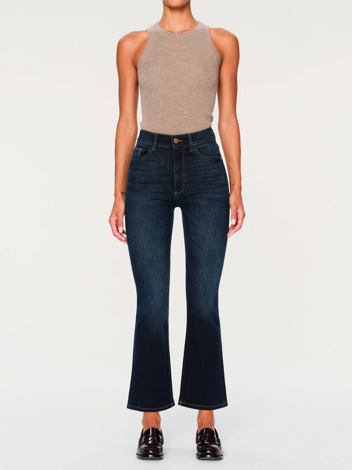 DL1961 Bridget Boot High Rise Instasculpt Crop - Capri by Sunset & Co.