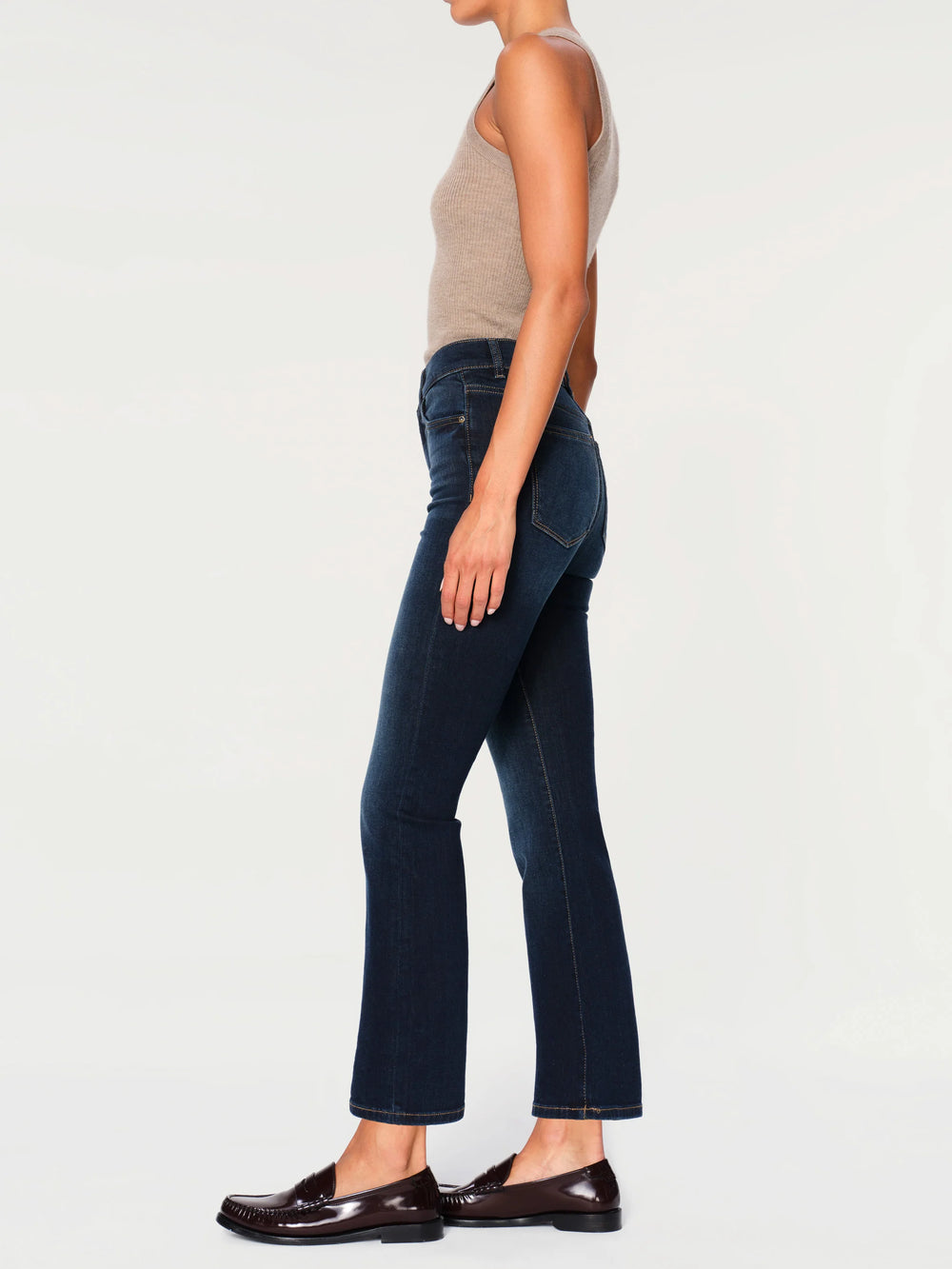 DL1961 Bridget Boot High Rise Instasculpt Crop - Capri by Sunset & Co.