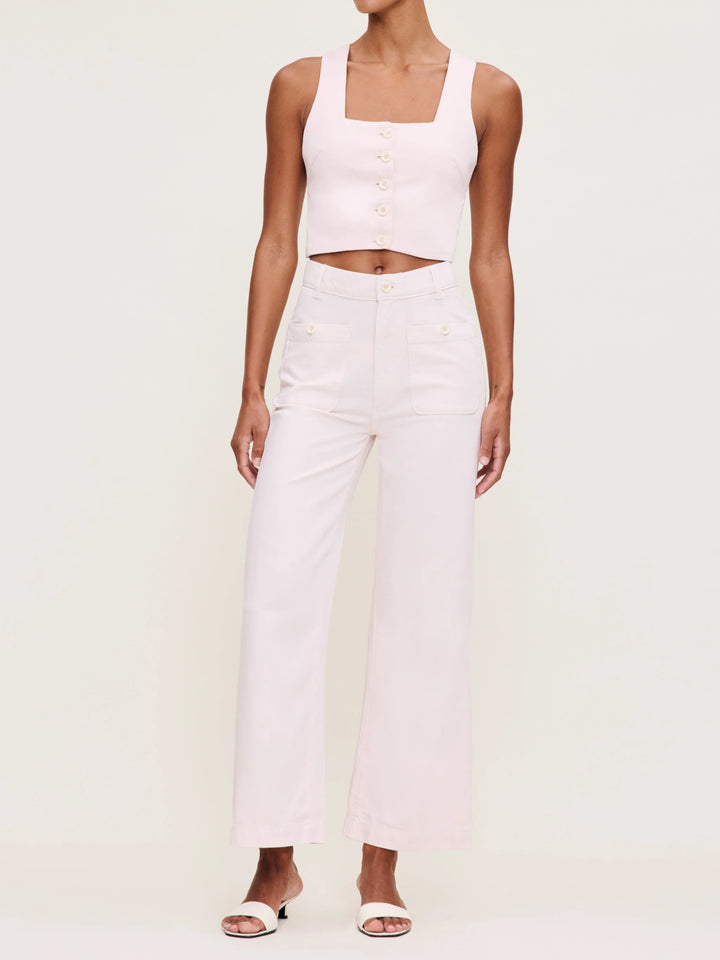 DL1961 Lizzie Top Cropped - Capri by Sunset & Co.