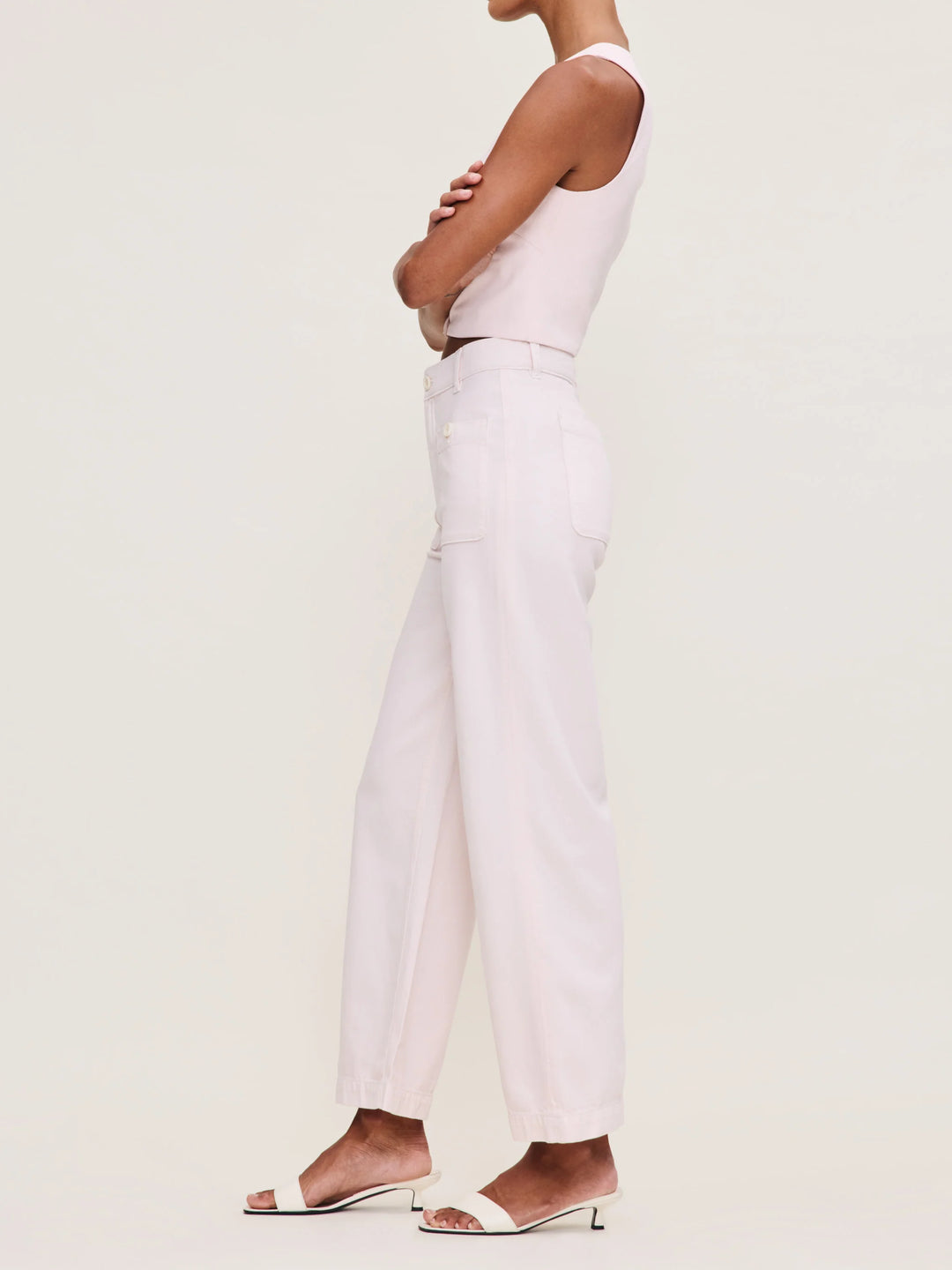 DL1961 Lizzie Top Cropped - Capri by Sunset & Co.