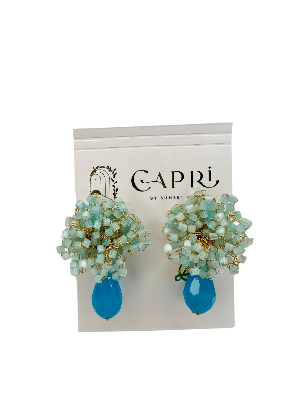 Lavish Mini Drizzle Earrings - Capri by Sunset & Co.