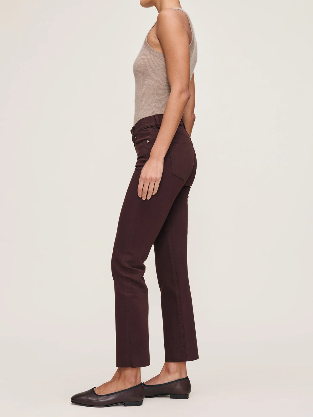 DL1961 Mara Straight Instasculpt Mid Rise - Capri by Sunset & Co.
