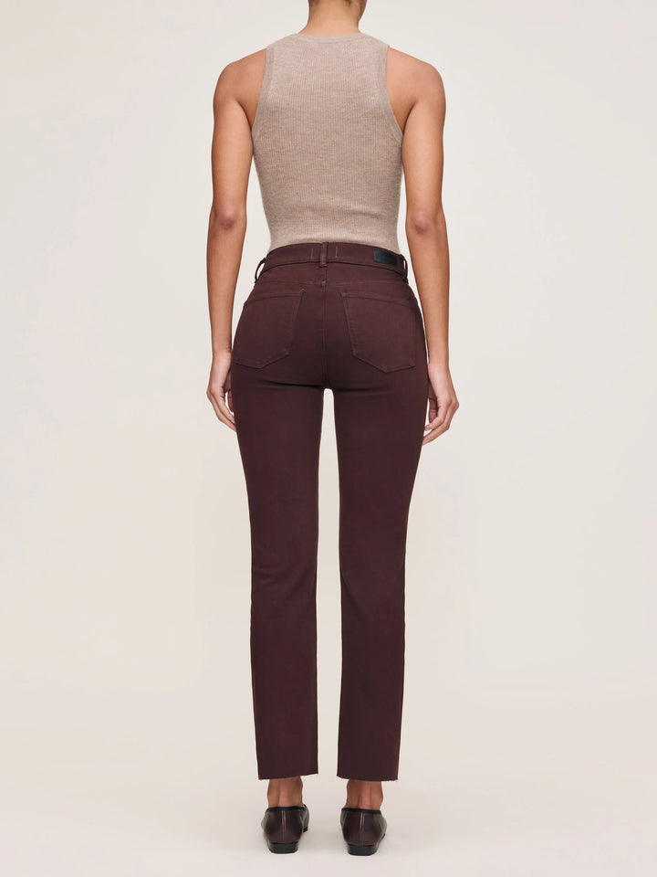 DL1961 Mara Straight Instasculpt Mid Rise - Capri by Sunset & Co.