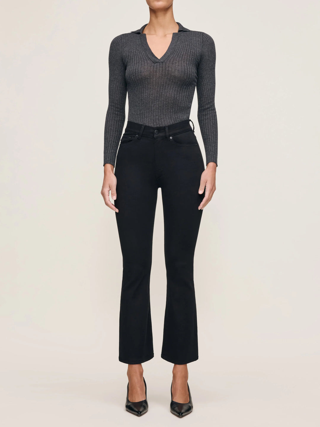 DL1961 Bridget Boot High Rise Instasculpt Crop - Capri by Sunset & Co.