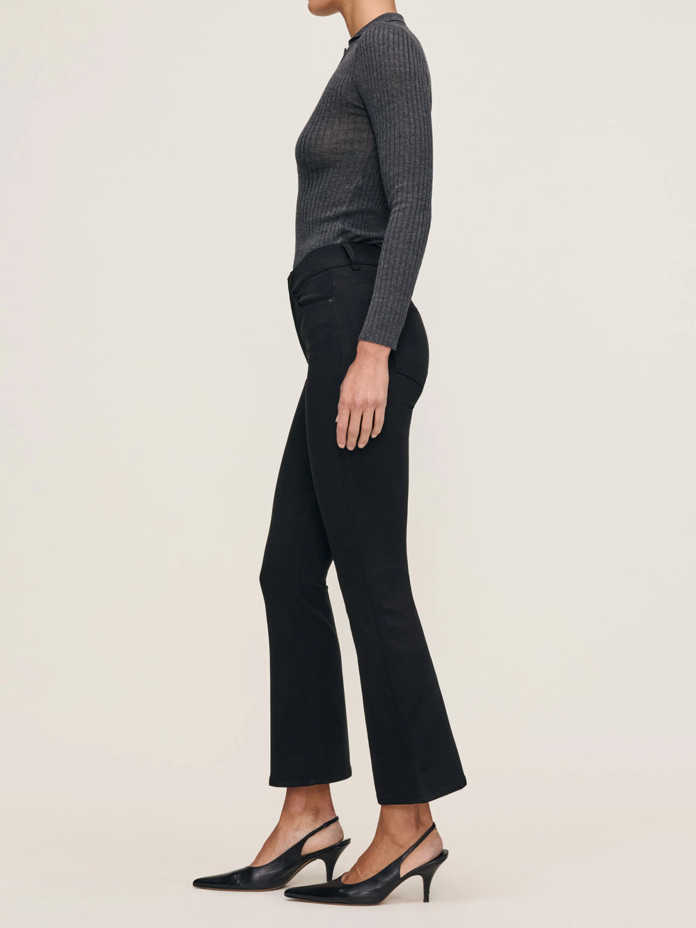 DL1961 Bridget Boot High Rise Instasculpt Crop - Capri by Sunset & Co.