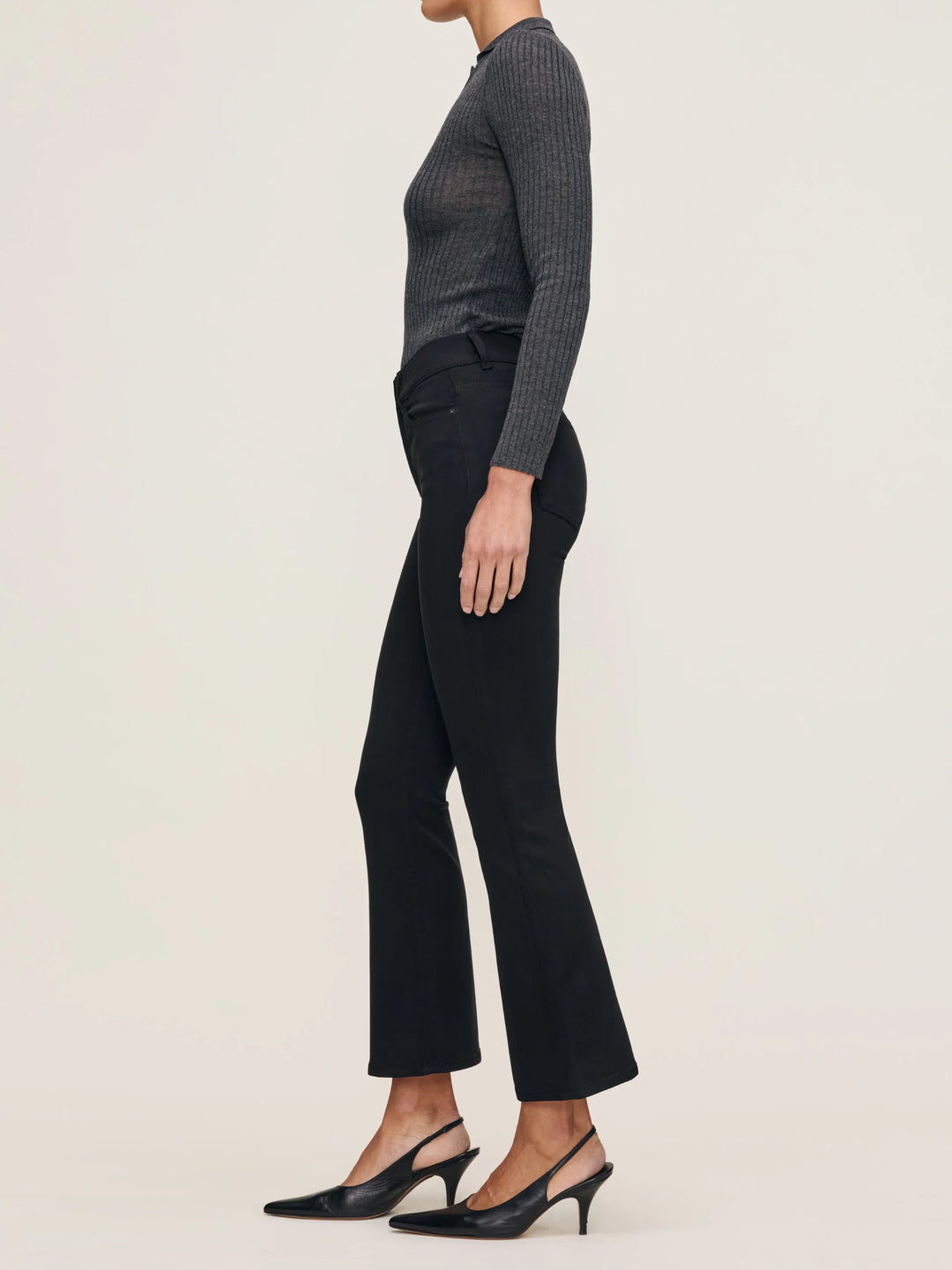 DL1961 Bridget Boot High Rise Instasculpt Crop - Capri by Sunset & Co.