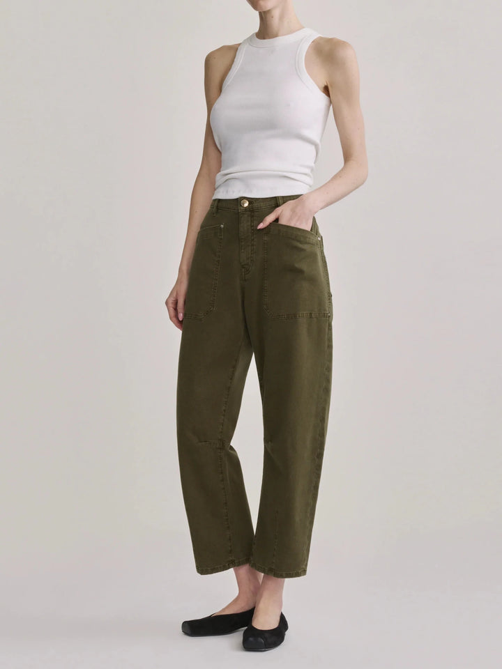 DL1961 Bilie Easy Barrel Petite Jogger - Capri by Sunset & Co.