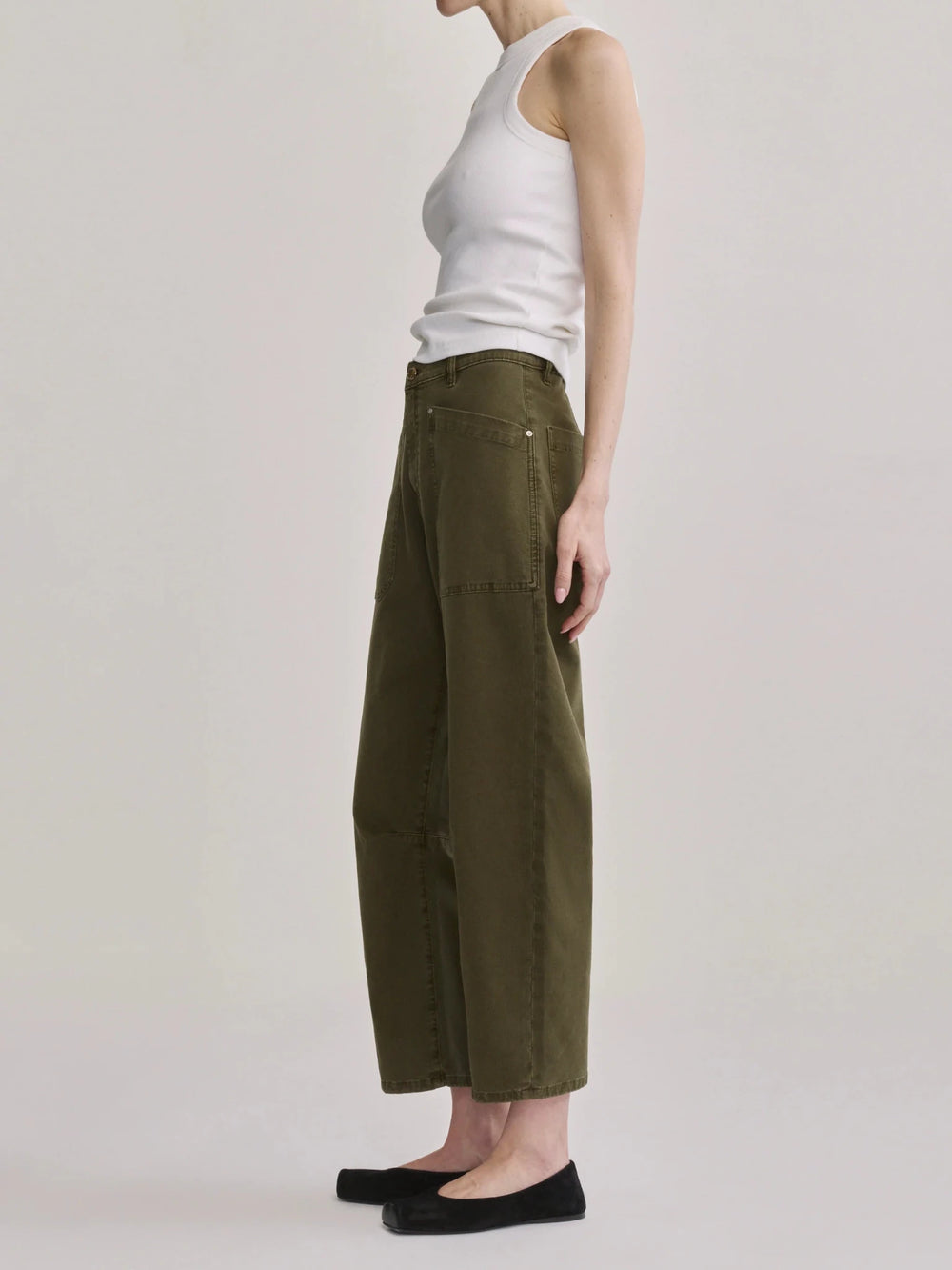 DL1961 Bilie Easy Barrel Petite Jogger - Capri by Sunset & Co.