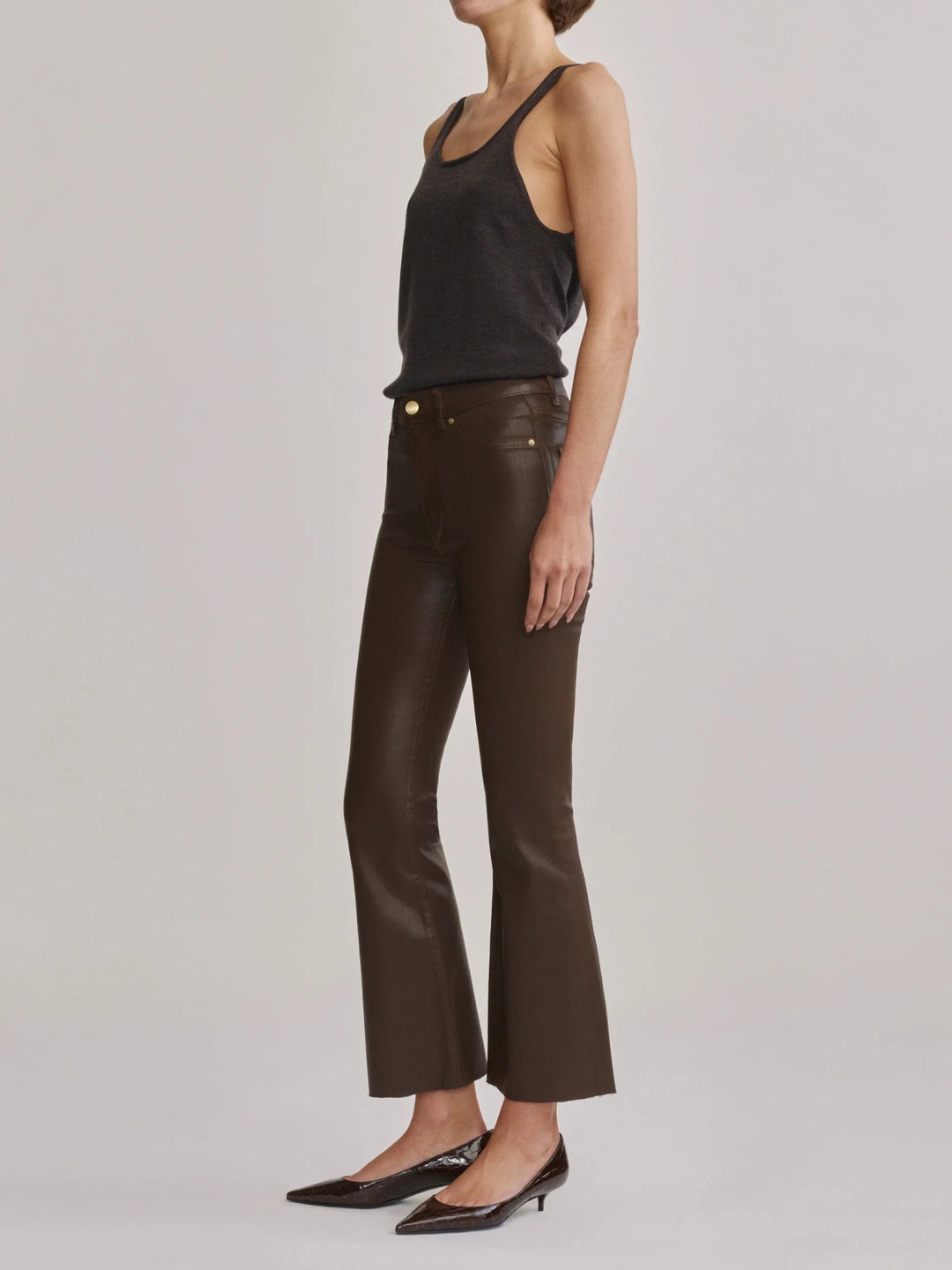 DL1961 Bridget Boot High Rise Instasculpt Crop - Capri by Sunset & Co.