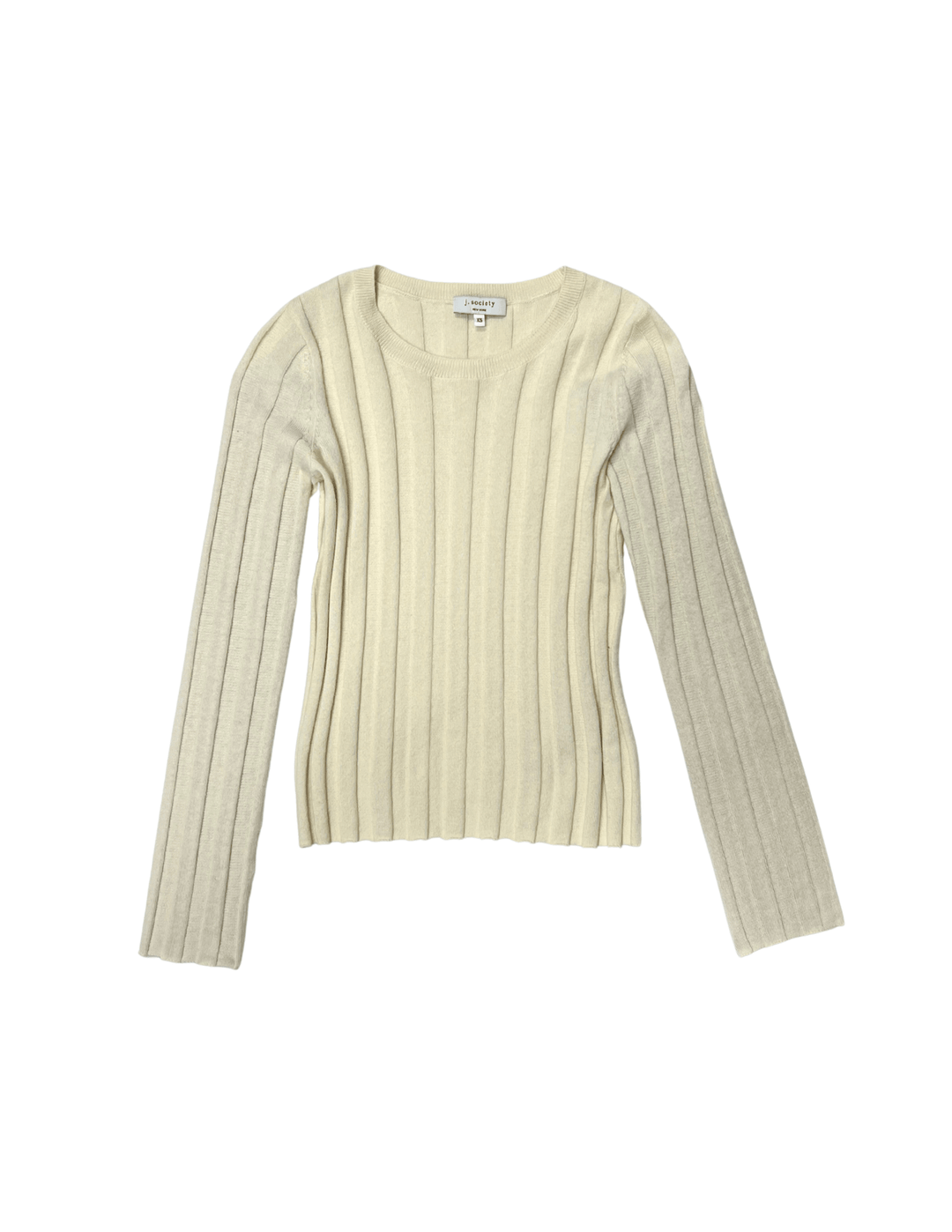 J. Society Ribbed Essential Long Sleeve - Capri by Sunset & Co.