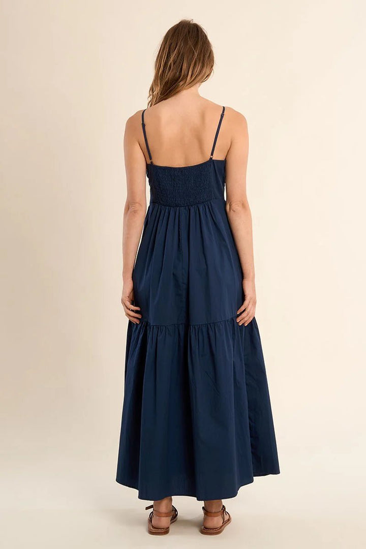 Molly Bracken Tiered Maxi Dress - Capri by Sunset & Co.