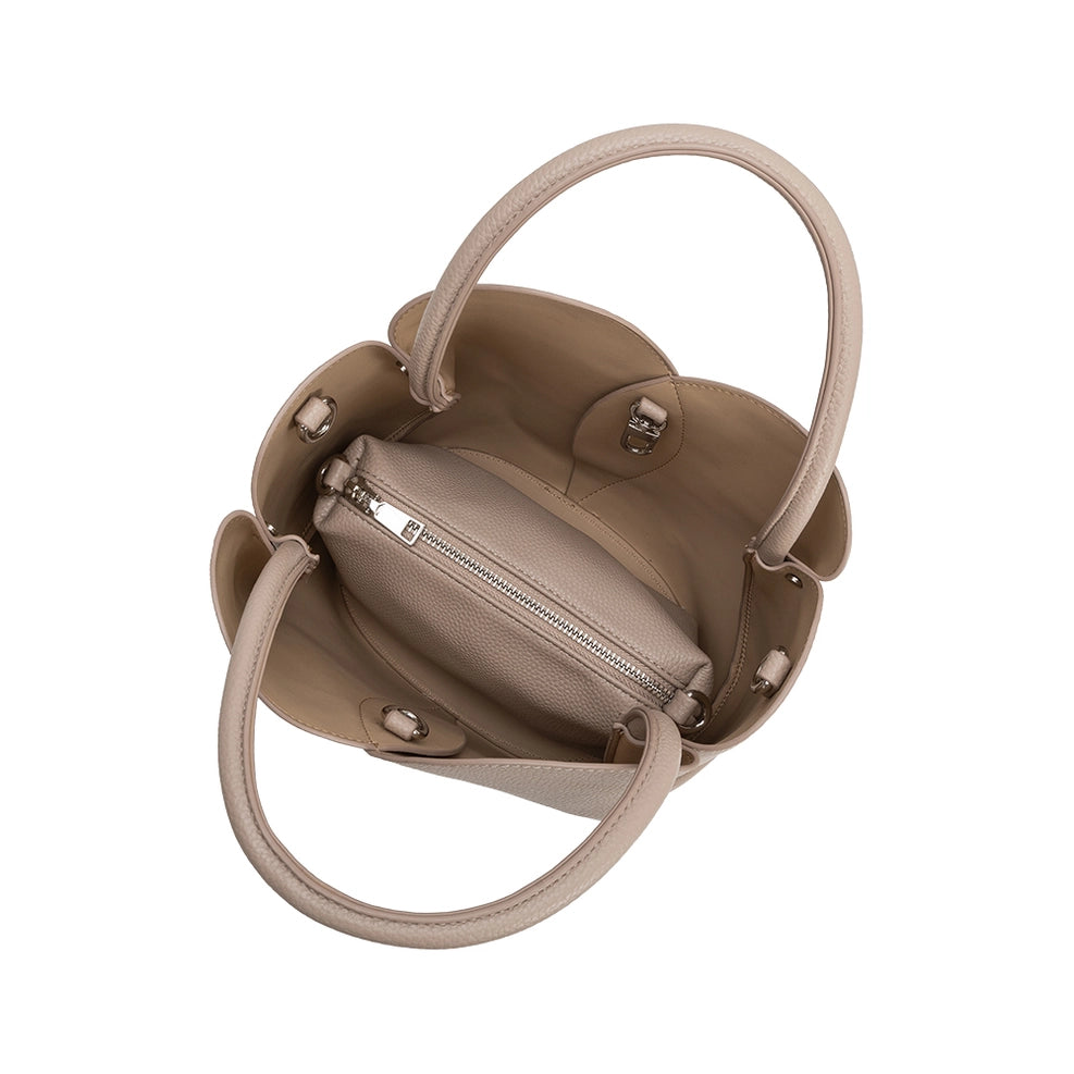 Melie Bianco Tulip Recycled Vegan Top Handle Bag