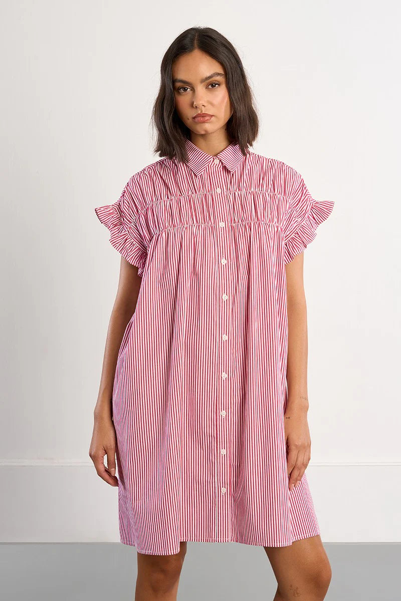 Molly Bracken Mini Shirt Dress