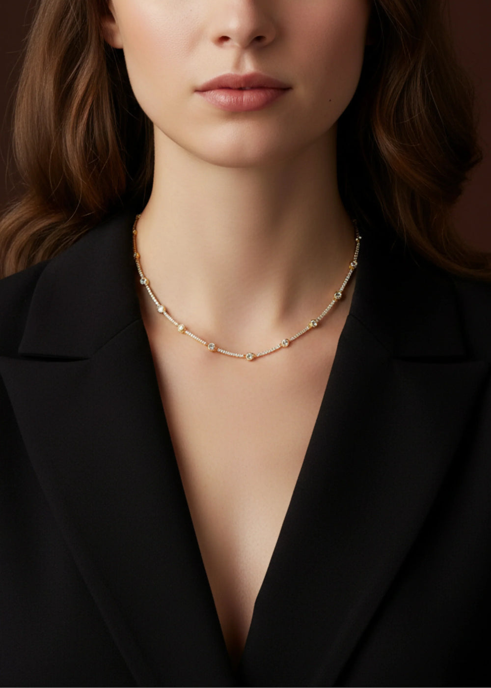 Accessory Concierge Diamond Station Necklace - Capri by Sunset & Co.
