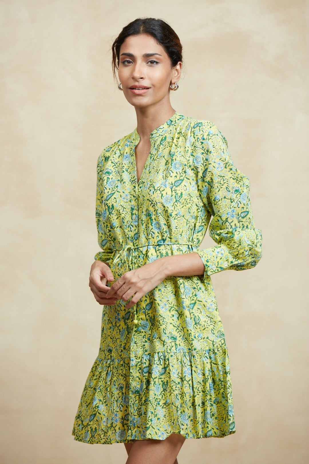 Ro's Garden Ines Short Dress - Capri by Sunset & Co.