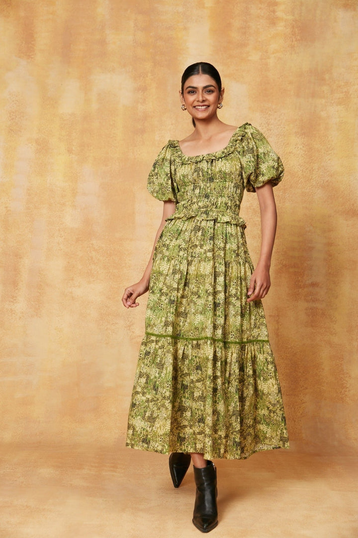 Ro's Garden Percy Midi Dress - Capri by Sunset & Co.