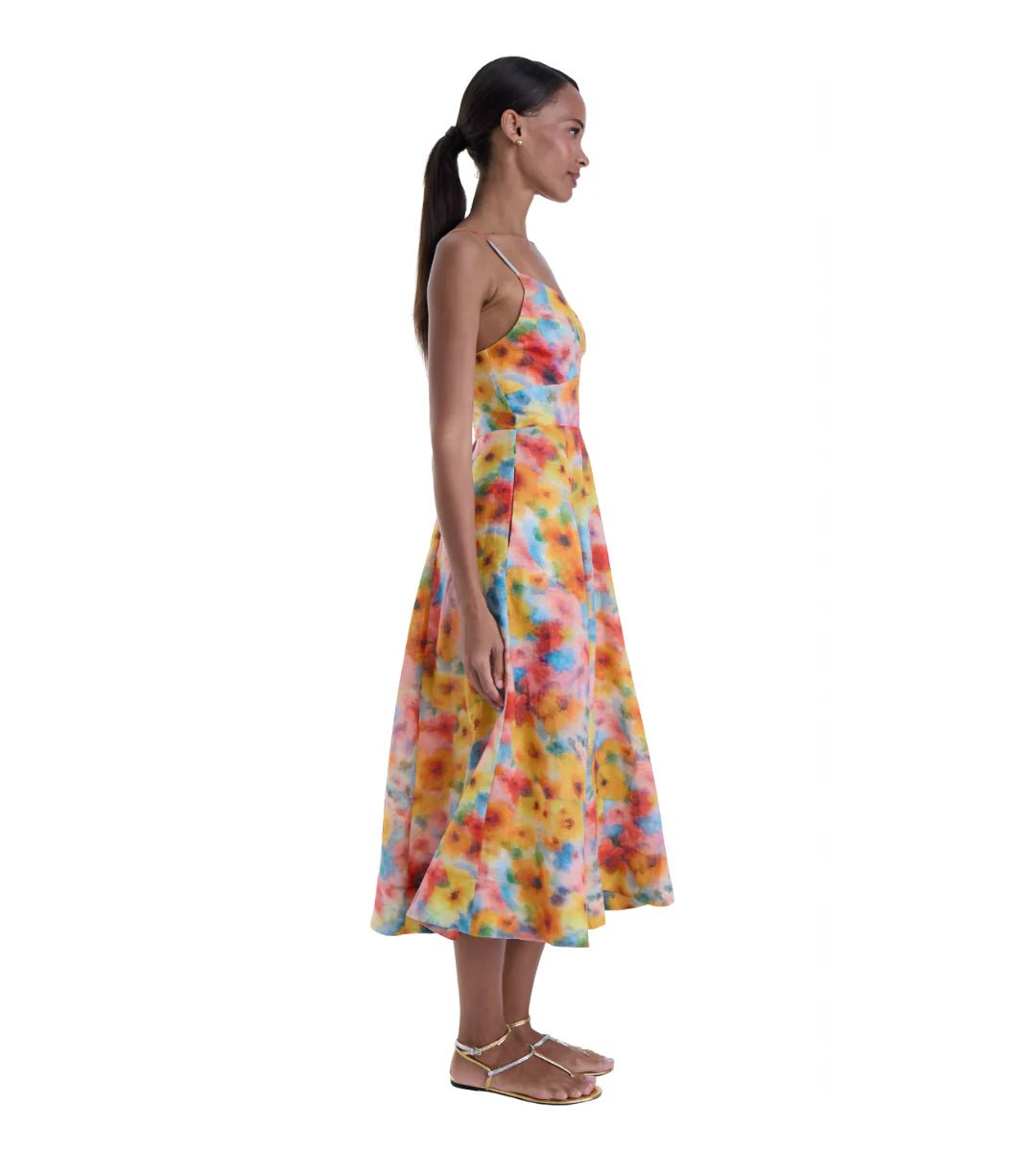 Karina Grimaldi June Midi Dress - Capri by Sunset & Co.