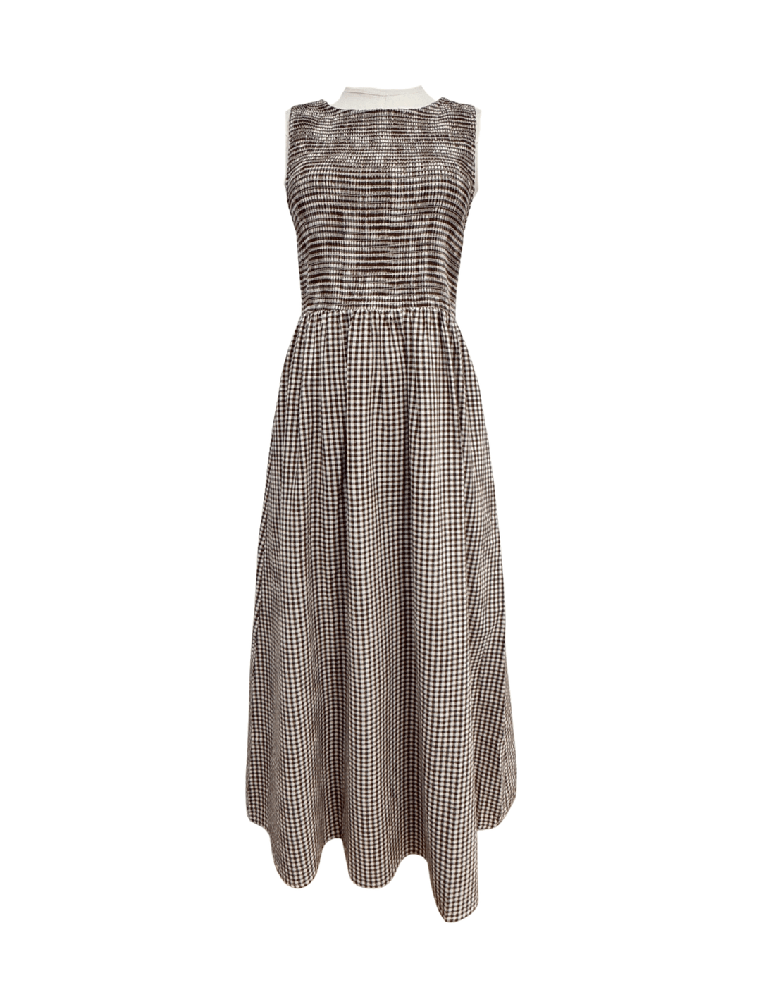 Sleeveless Smocked Midi Dress - Capri by Sunset & Co.