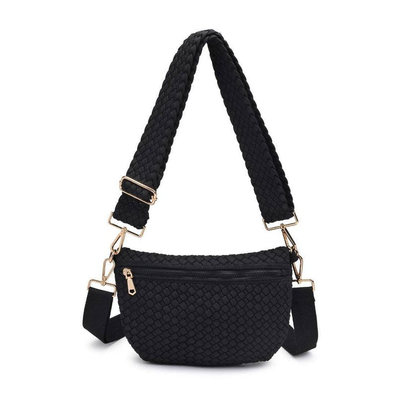 Sol and Selene Ethereal Woven Crossbody - Capri by Sunset & Co.