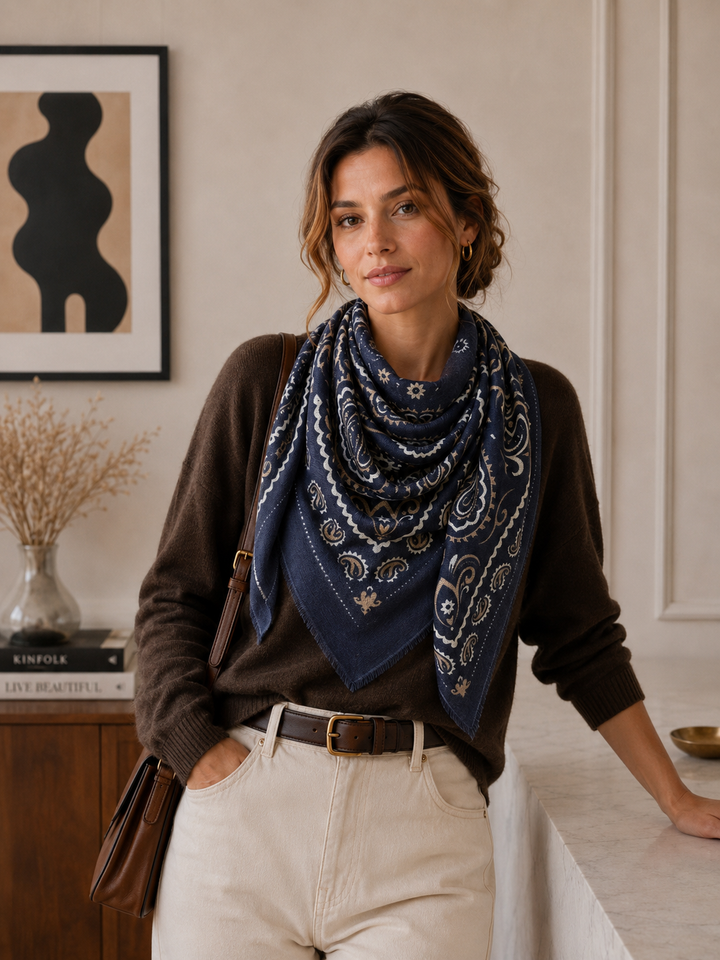 Woolen Square Bandana