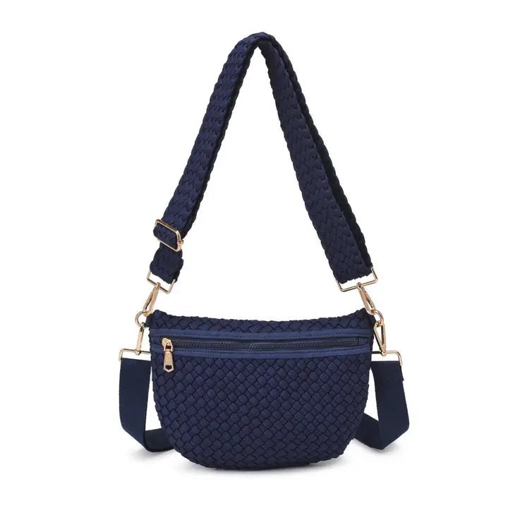 Sol and Selene Ethereal Woven Crossbody - Capri by Sunset & Co.