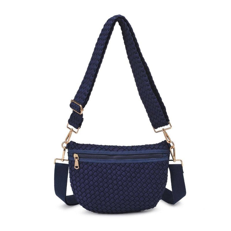 Sol and Selene Ethereal Woven Crossbody - Capri by Sunset & Co.