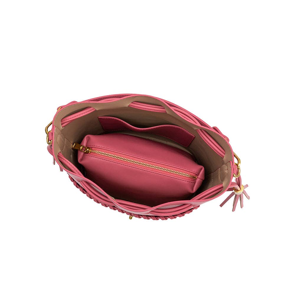 Melie Bianco Janae Recycled Vegan Top Handle Bag - Capri by Sunset & Co.