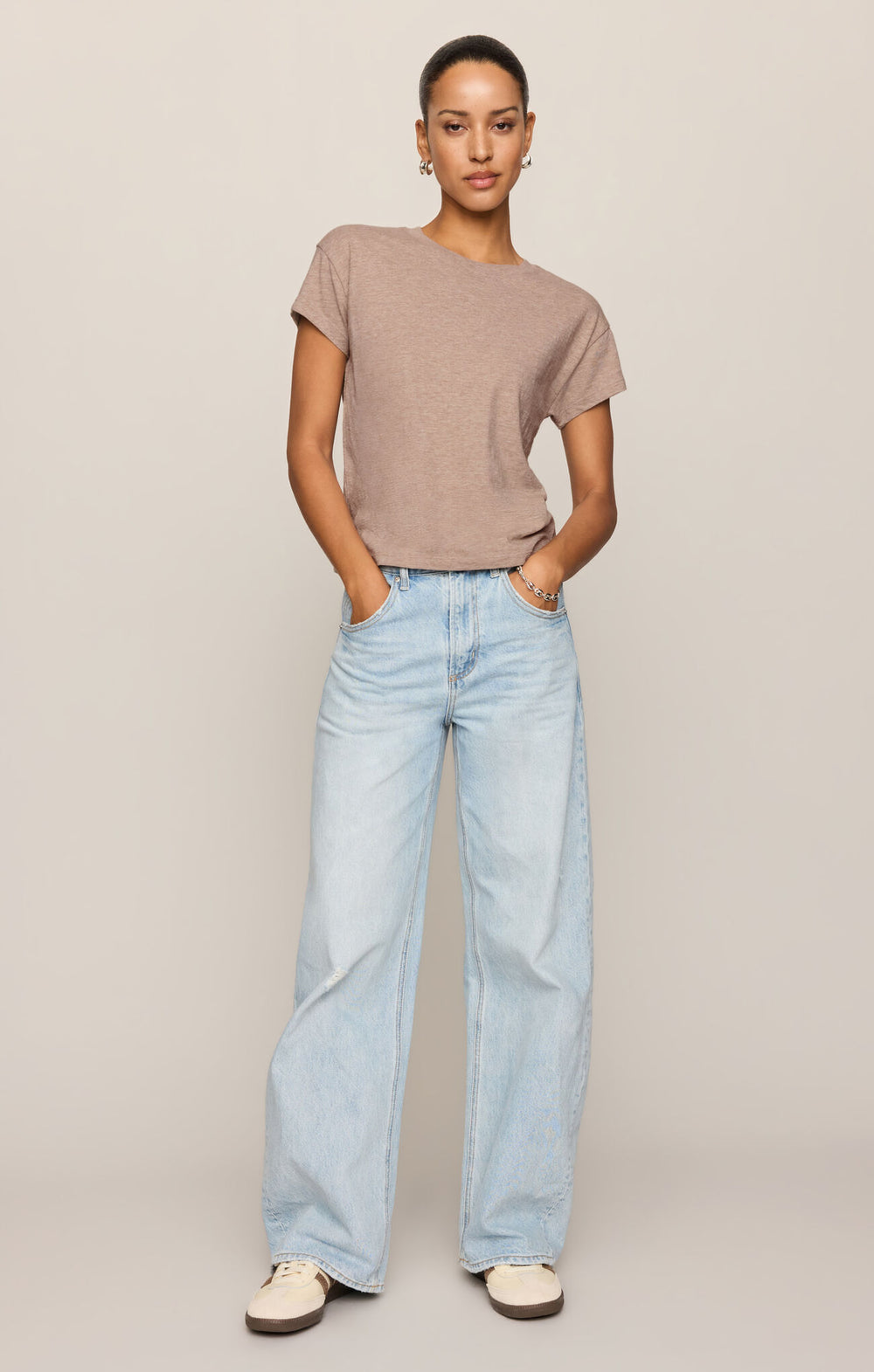 Z Supply Modern Slub Tee - Capri by Sunset & Co.