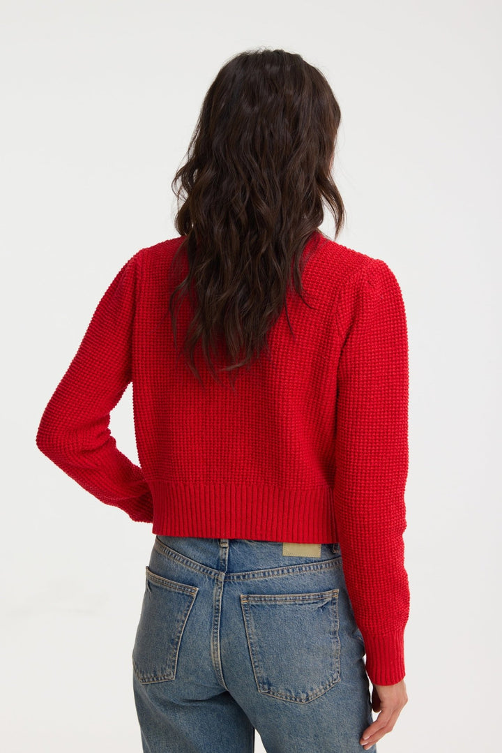 ALLISON New York Hearts Gia Cardigan - Capri by Sunset & Co.